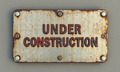Under Construction sign